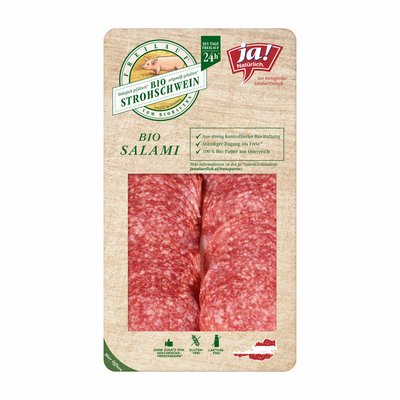 Bild von Ja! Natürlich Salami Geschnitten