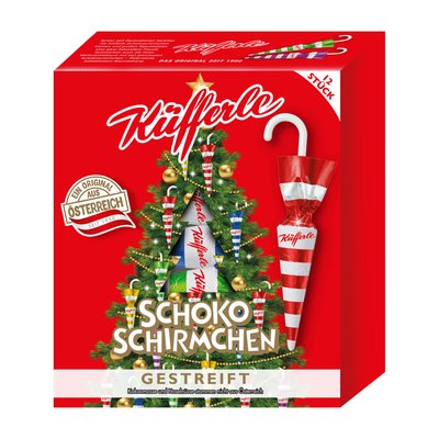 Bild von Küfferle Schirmchen Gestreift 12er