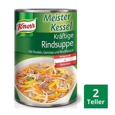 Image of Knorr Meisterkessel Kräftige Rindsuppe