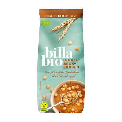 Bild von BILLA Bio Dinkel Backerbsen