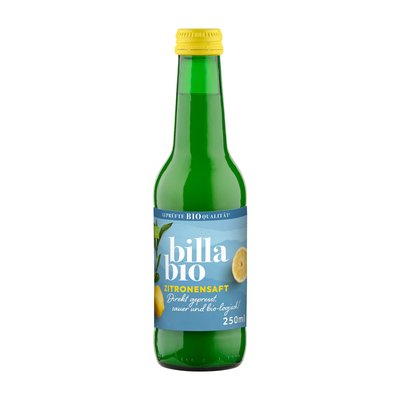 Bild von BILLA Bio Zitronensaft