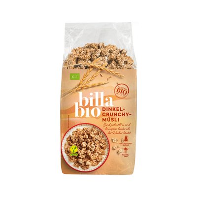 Bild von BILLA Bio Dinkel Crunchy-Müsli