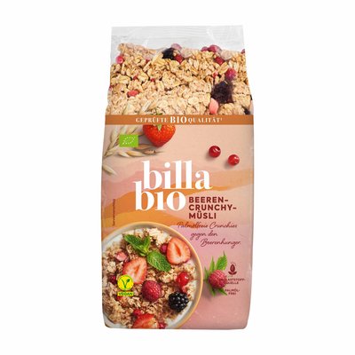 Bild von BILLA Bio Beeren Crunchy-Müsli