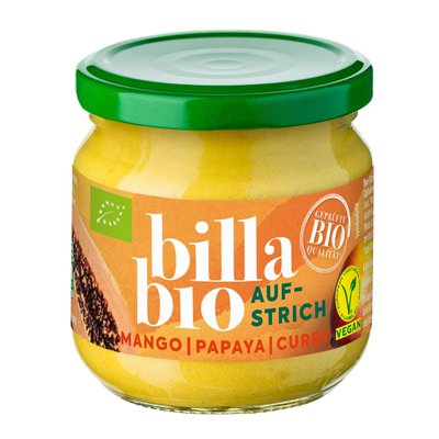 Image of BILLA Bio Mango Papaya Aufstrich