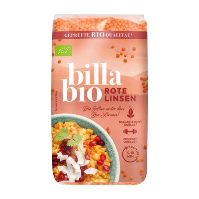 Bild von BILLA Bio Rote Linsen