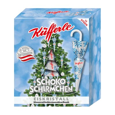 Bild von Küfferle Schirmchen Eiskristall 12er