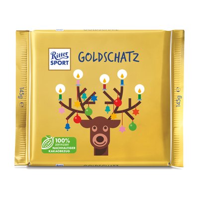 Bild von Ritter Sport Goldschatz
