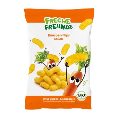 Bild von Freche Freunde Knusper-Flips Karotte