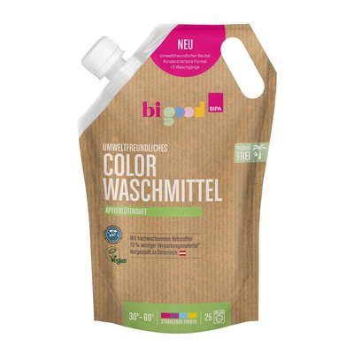 Bild von bi good Apfelblüte Colorwaschmittel Beutel