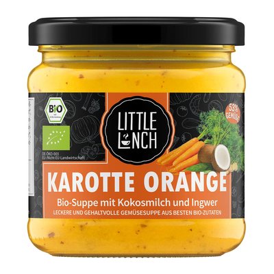 Bild von Little Lunch Karotten Orange Suppe