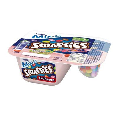 Image of Nestlé Joghurt mit Smarties Erdbeere