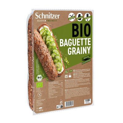 Image of Schnitzer Baguette Grainy Doppelp. Glutenfrei