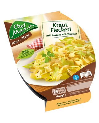 Image of Chef Menü Krautfleckerl