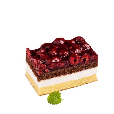 Bild von Himbeer-Topfenschnitte