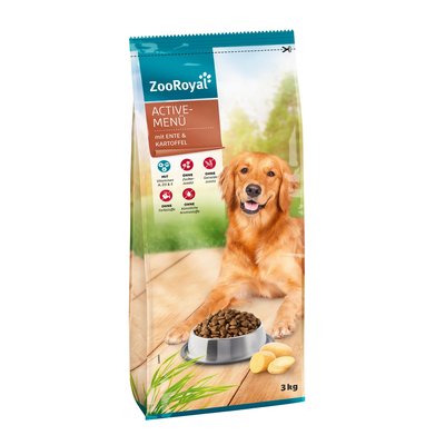 Image of ZooRoyal Active-Menü mit Ente & Kartoffel