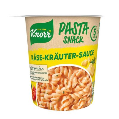 Image of Knorr Pasta Snack Käse Kräuter Sauce
