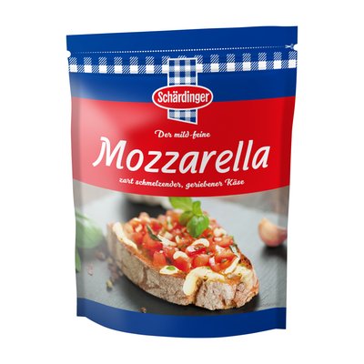 Bild von Schärdinger Mozzarella gerieben