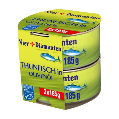 Bild von Vier Diamanten Thunfisch in Olivenöl