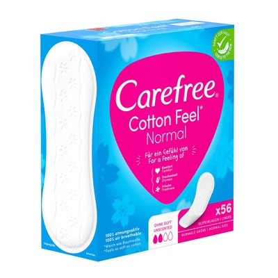 Image of Carefree Cotton Slipeinlagen