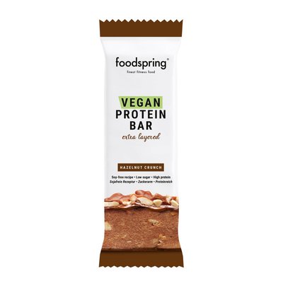 Bild von Foodspring Vegan Protein Bar Hazelnut Crunch