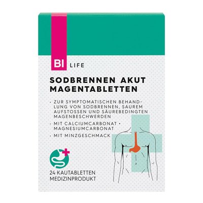 Image of BI LIFE Sodbrennen Akut Magentabletten