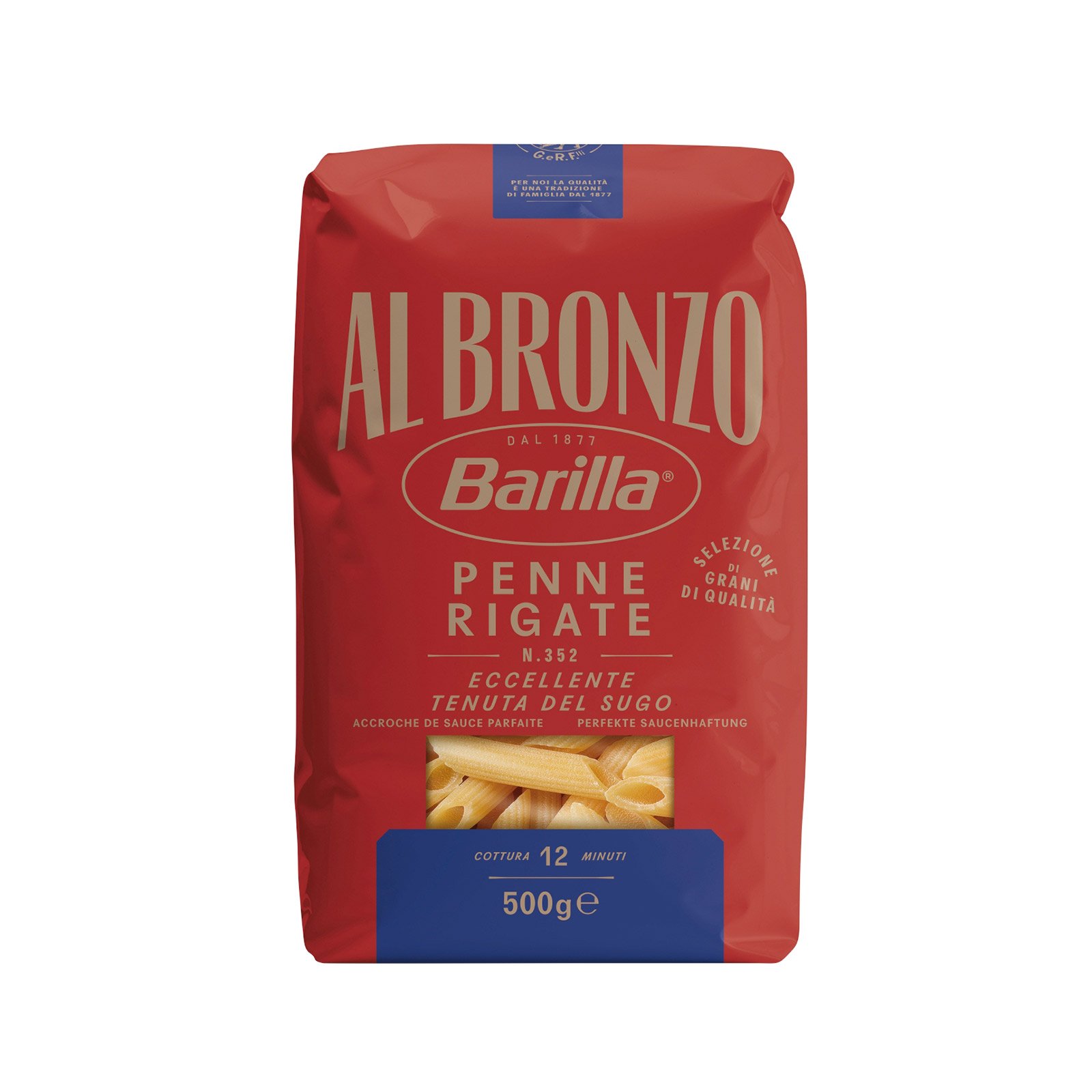 Barilla Penne Rigate Al Bronzo | BILLA Online Shop