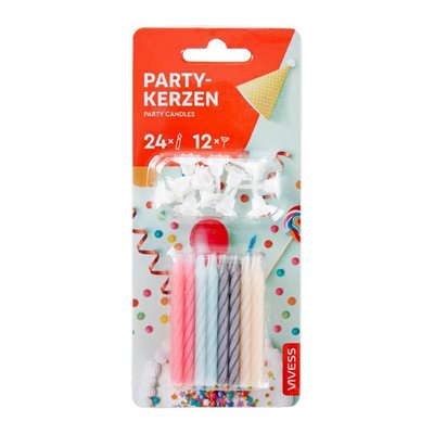 Bild von Vivess Partykerzen + Halter