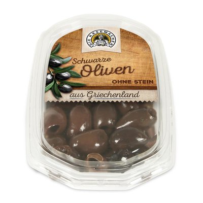 Bild von Oliven schwarz ohne Kern - Die Käsemacher