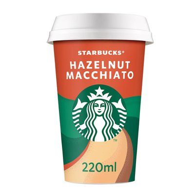 Bild von Starbucks Hazelnut Macchiato Flavour Eiskaffee