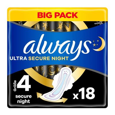 Bild von Always Ultra Secure Night Binden
