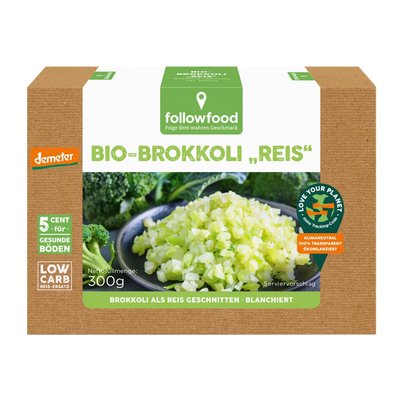 Bild von Followfood Bio-Brokkoli-Reis