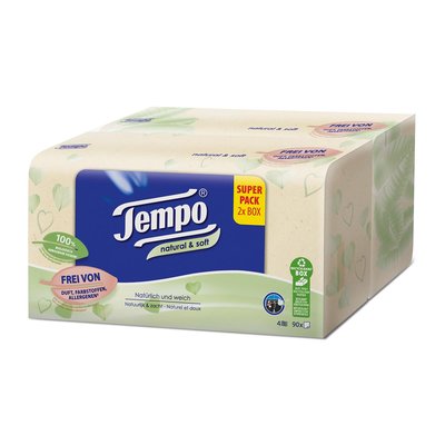 Image of Tempo Natural & Soft Duo Box