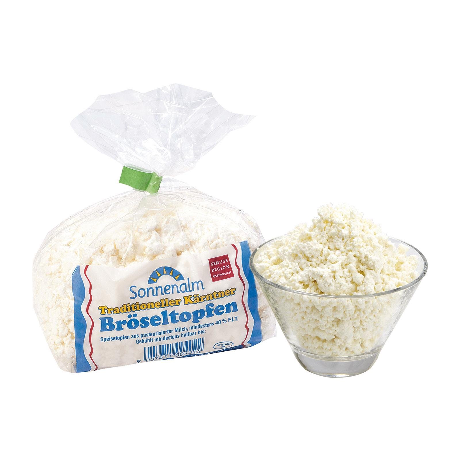 Sonnenalm Bröseltopfen