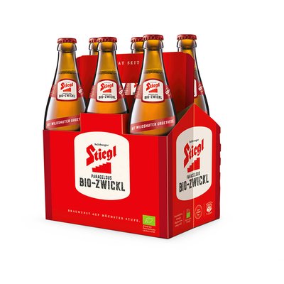 Bild von Stiegl Paracelsus Bio Zwickl 6x0,5l