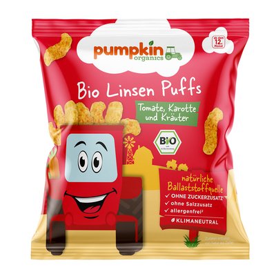 Image of Pumpkin Organics Bio Linsen Puffs