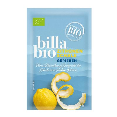 Image of BILLA Bio Zitronenschale Gerieben
