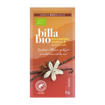 Bild von BILLA Bio Bourbon Vanille Gemahlen