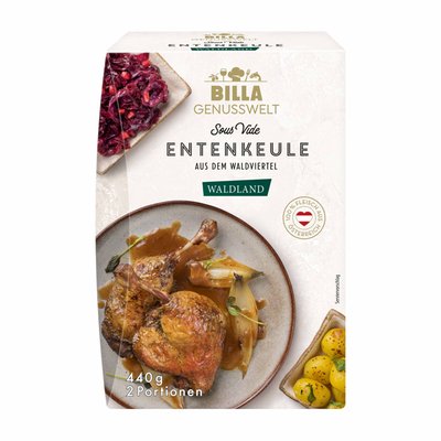 Bild von BILLA Genusswelt Entenkeule sous vide