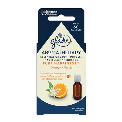 Image of Glade Aromatherapy Pure Hapiness Orange & Neroli Nachfüller