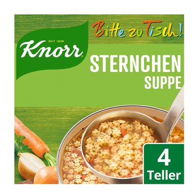 Bild von Knorr Bitte zu Tisch Sternchen Suppe
