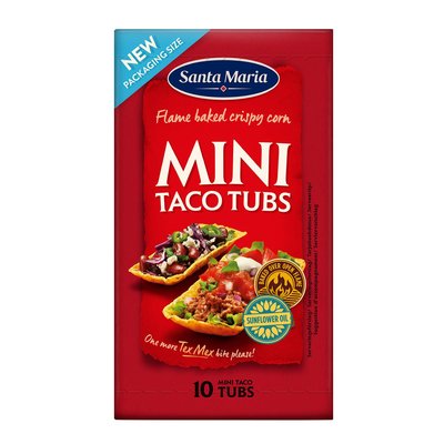 Bild von Santa Maria Mini Taco Tubs
