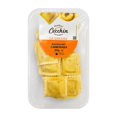 Bild von Cecchin Ravioli mit Carbonara