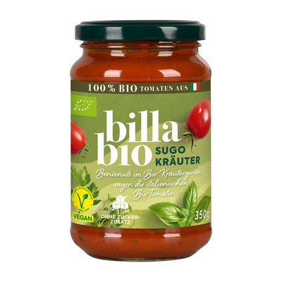 Bild von BILLA Bio Sugo Kräuter