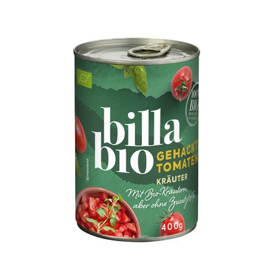 Bild von BILLA Bio Gehackte Tomaten mit Kräuter