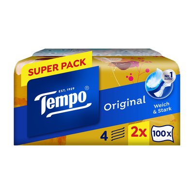 Bild von Tempo Taschentücher Duo Box