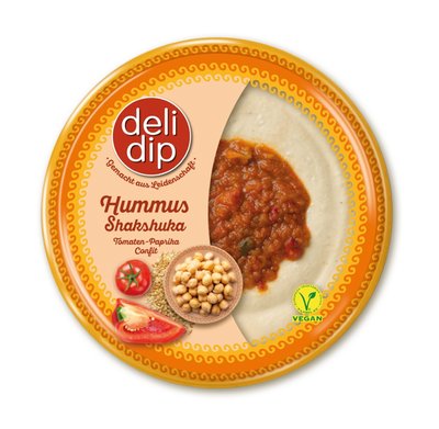 Bild von Deli Dip Hummus Shakshuka