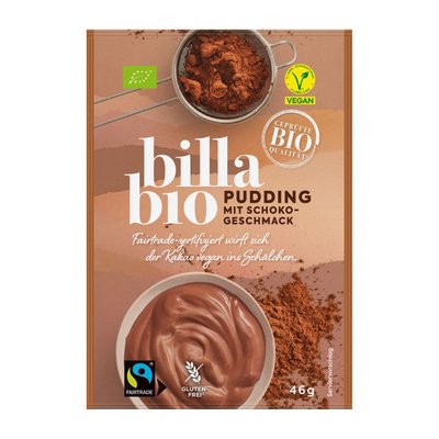 Bild von BILLA Bio Pudding mit Schoko-Geschmack