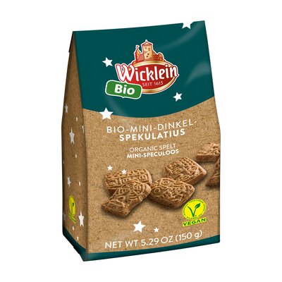 Bild von Bio Min Dinkel Spekulatius Vegan