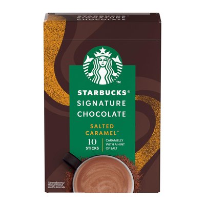 Bild von Starbucks Kakao Salted Caramel Sticks
