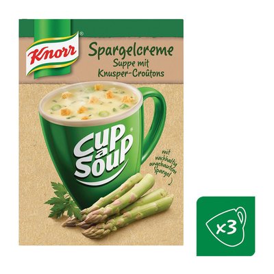 Bild von Knorr Cup a Soup Instant Spargel